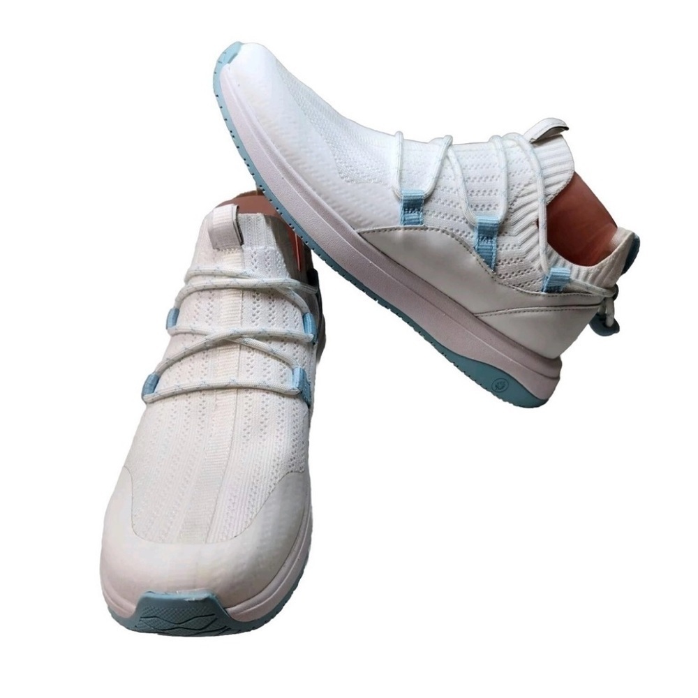 Nurture Response Women’s Lace-Up Comfort Athletic Walking Sneaker White Size 9